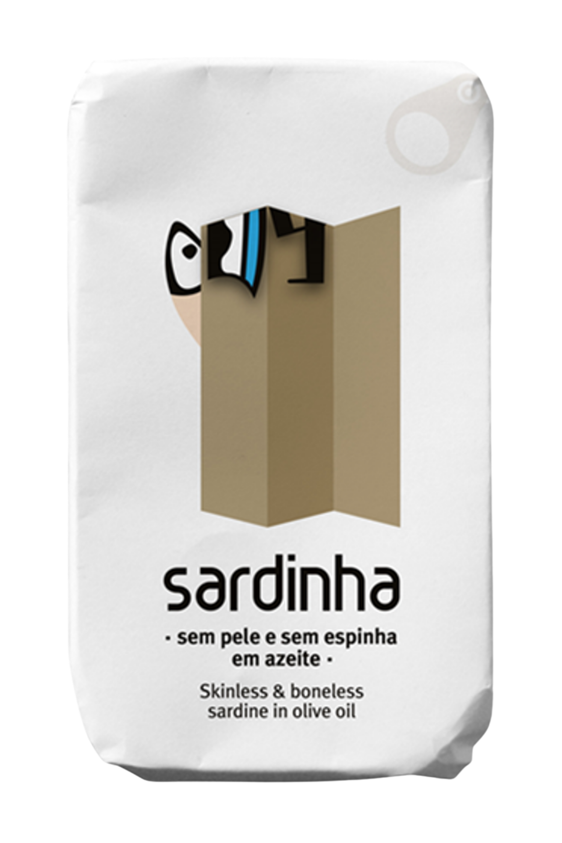 Skinless boneless sardine in olive oil